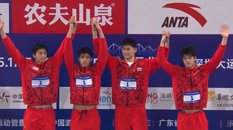 汪顺打头阵，潘展乐接棒孙杨的梦幻阵容出击，